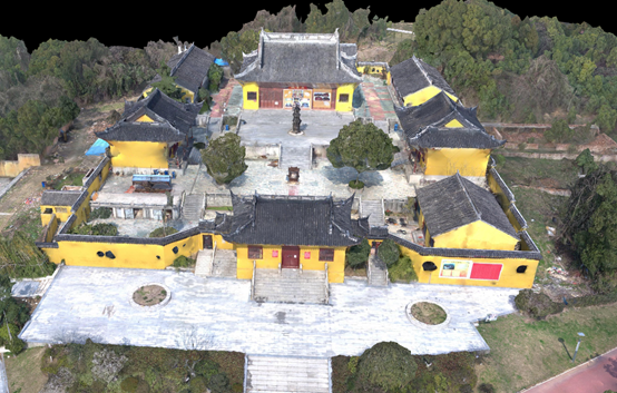 广西咸阳景区倾斜摄影